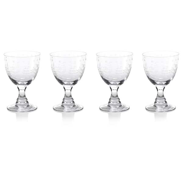 Barletta Bubble Wine Glasses, Set of 4