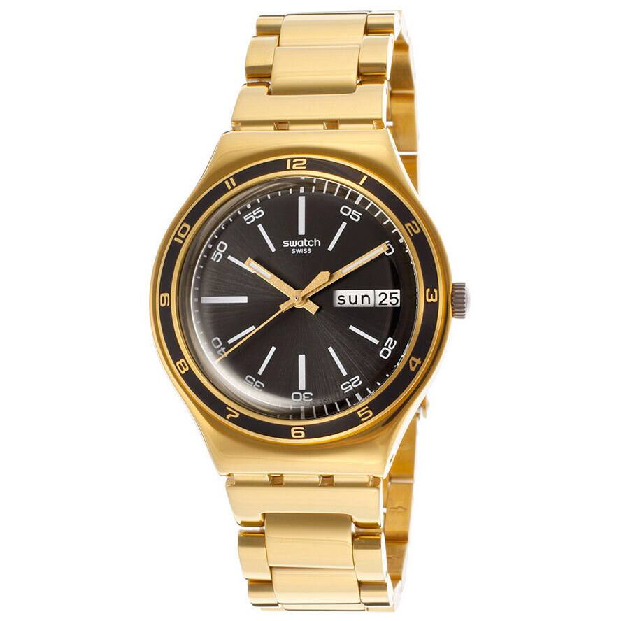 Swatch Men's 'Irony' Gold plated steel Watch