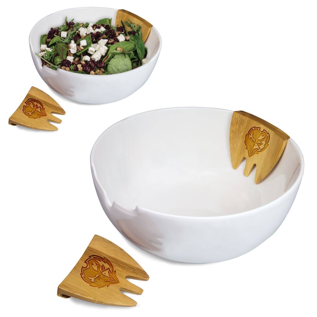Picnic Time NFL AFC Teams Romano Salad Bowl and Servers Set
