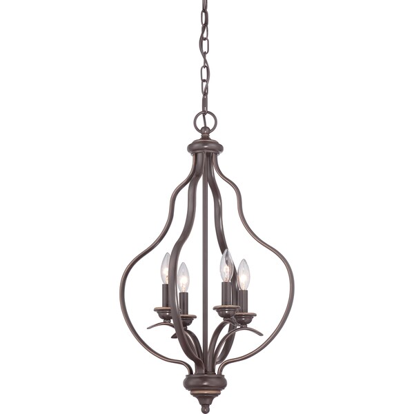 Ventura 4light Palladian Bronze Cage Chandelier Overstock 9421868