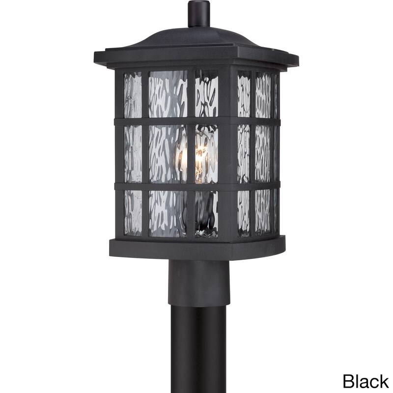 The Gray Barn Hidden Pond Large 1-light Lantern Post - Black - Post Lights