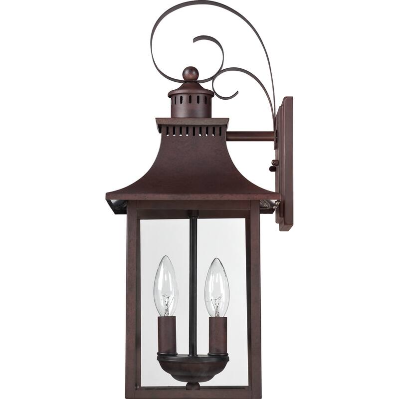 Copper Grove Euphoma 2-light Copper Bronze Wall Lantern