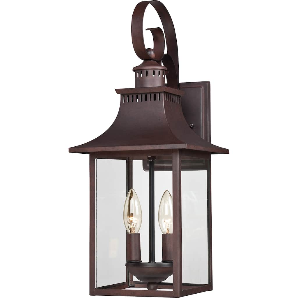 Copper Grove Euphoma 2-light Copper Bronze Wall Lantern