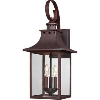 Maikoor 3-light Copper Bronze Large Wall Lantern by Havenside Home