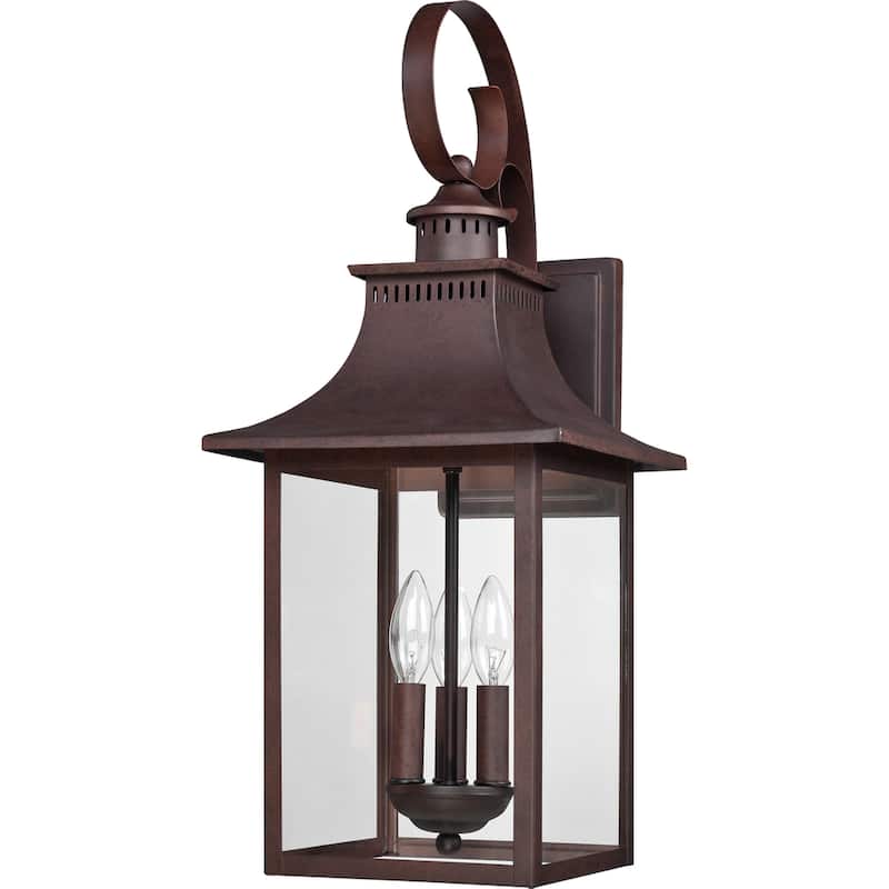 Maikoor 3-light Copper Bronze Large Wall Lantern by Havenside Home