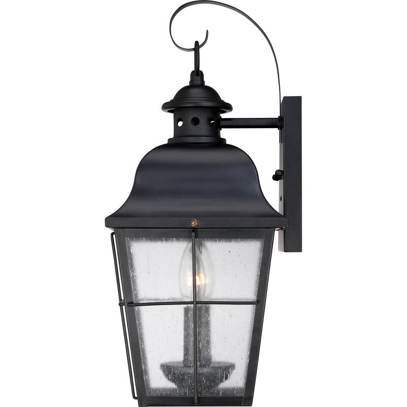 Copper Grove Ellenwood Medium Black Wall Lantern