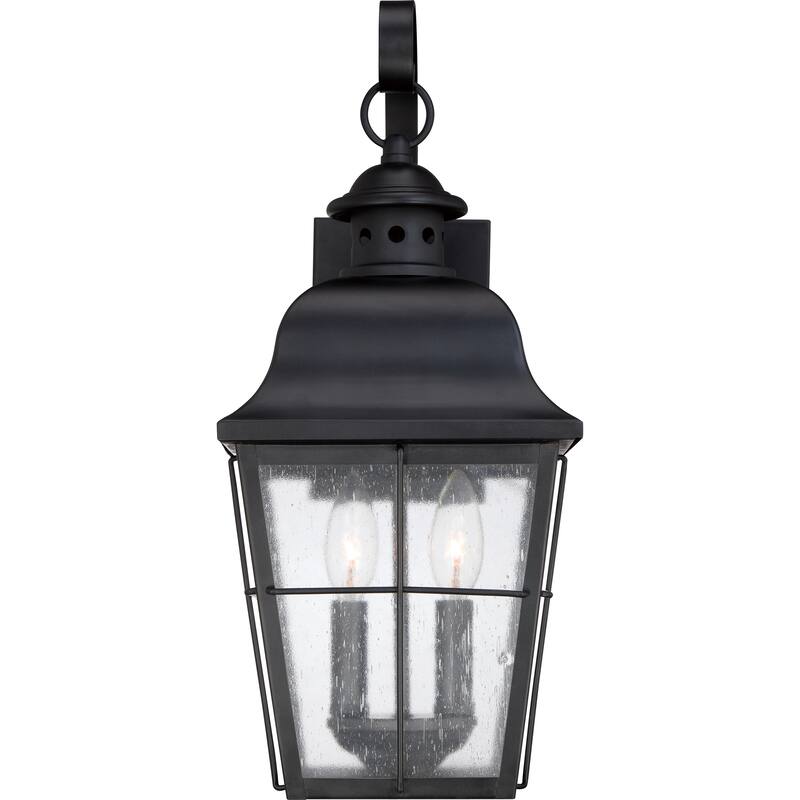 Copper Grove Ellenwood Medium Black Wall Lantern