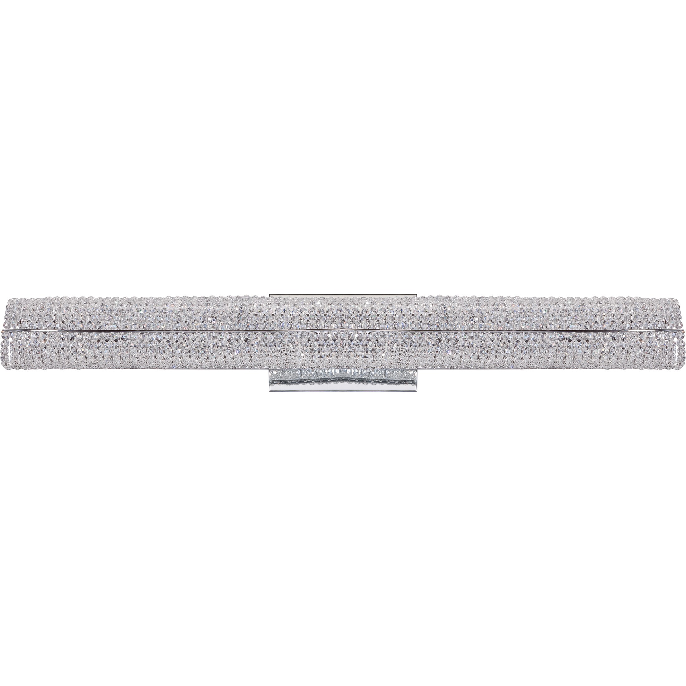 Shop Quoizel Evermore Polished Chrome And Crystal 8 Light Bath Fixture Silver Overstock 9422008