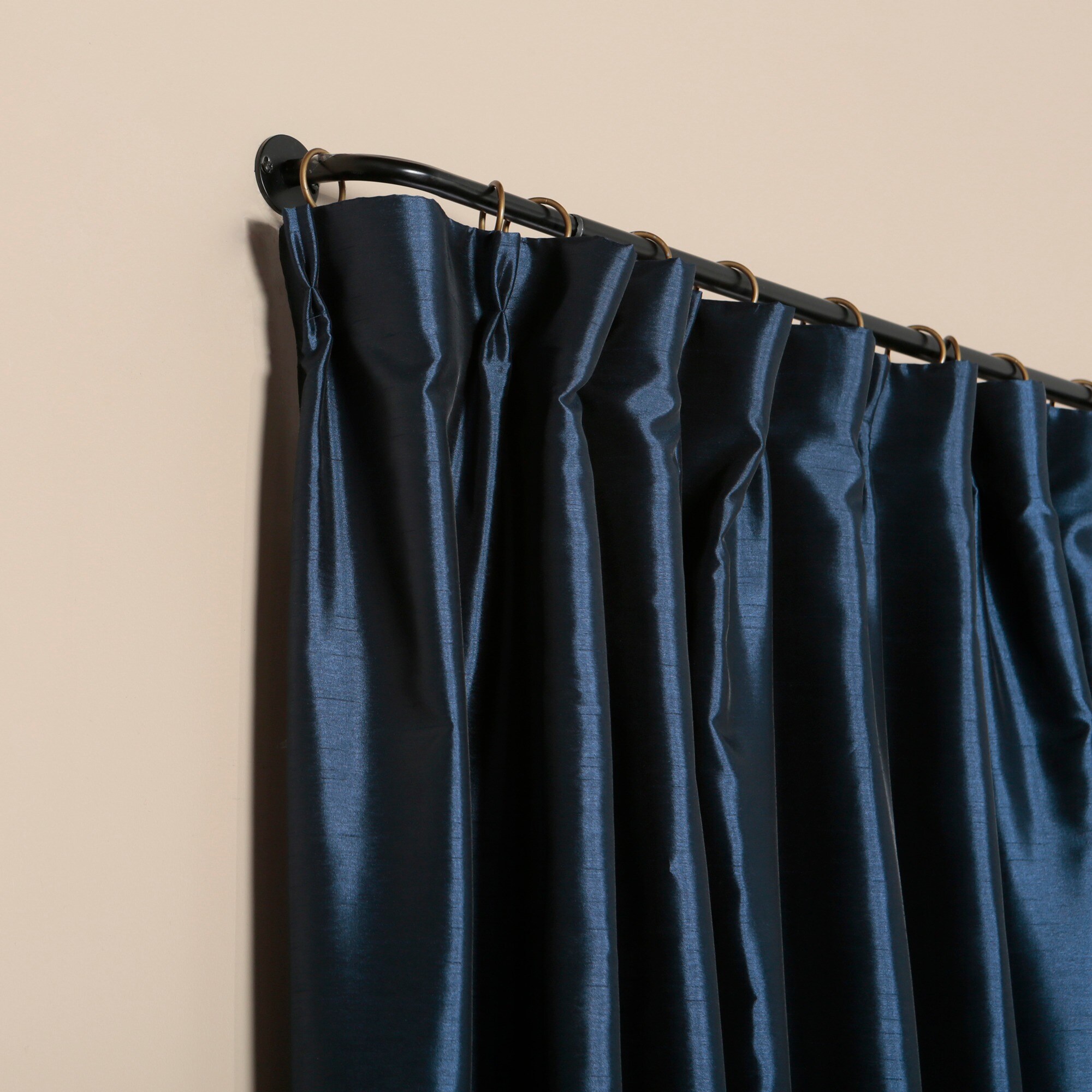 Energy-saving Wraparound Adjustable French Blackout Curtain Rod Set - On  Sale - Bed Bath & Beyond - 32056604