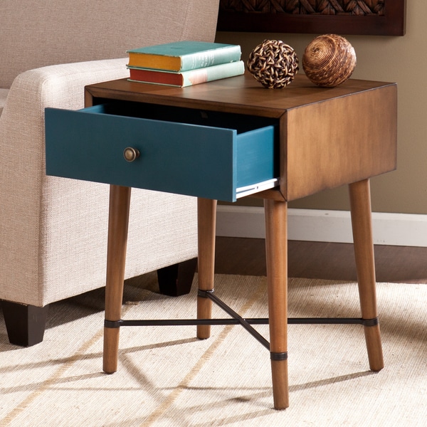 Harper Blvd Niles Blue Accent Table Free Shipping Today Overstock