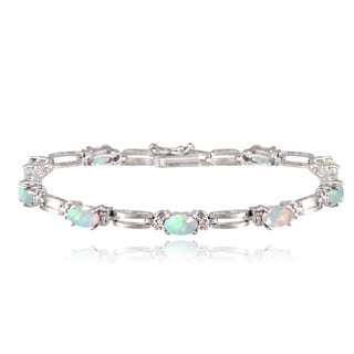 Glitzs Jewels Gold Tone Over Sterling Silver Multi-Gemstone Simulated Diamond Accent Infinity Link Bracelet,7'' Glitzs Jewels Gold Tone Over Sterling Silver Multi-Gemstone Simulated Diamond Accent Infinity Link Bracelet,7''