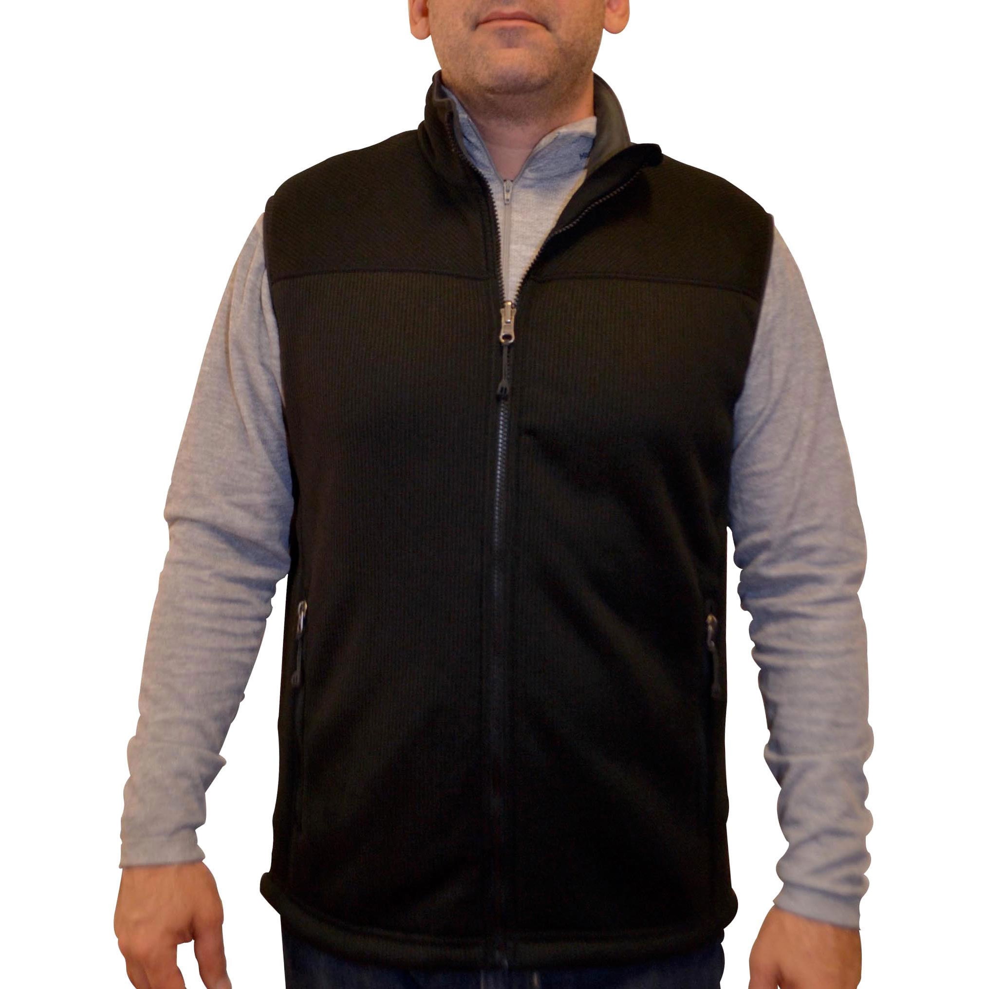 Shop Spiral Men's Polartec Wind Pro Fleece Vest Free Shipping On
