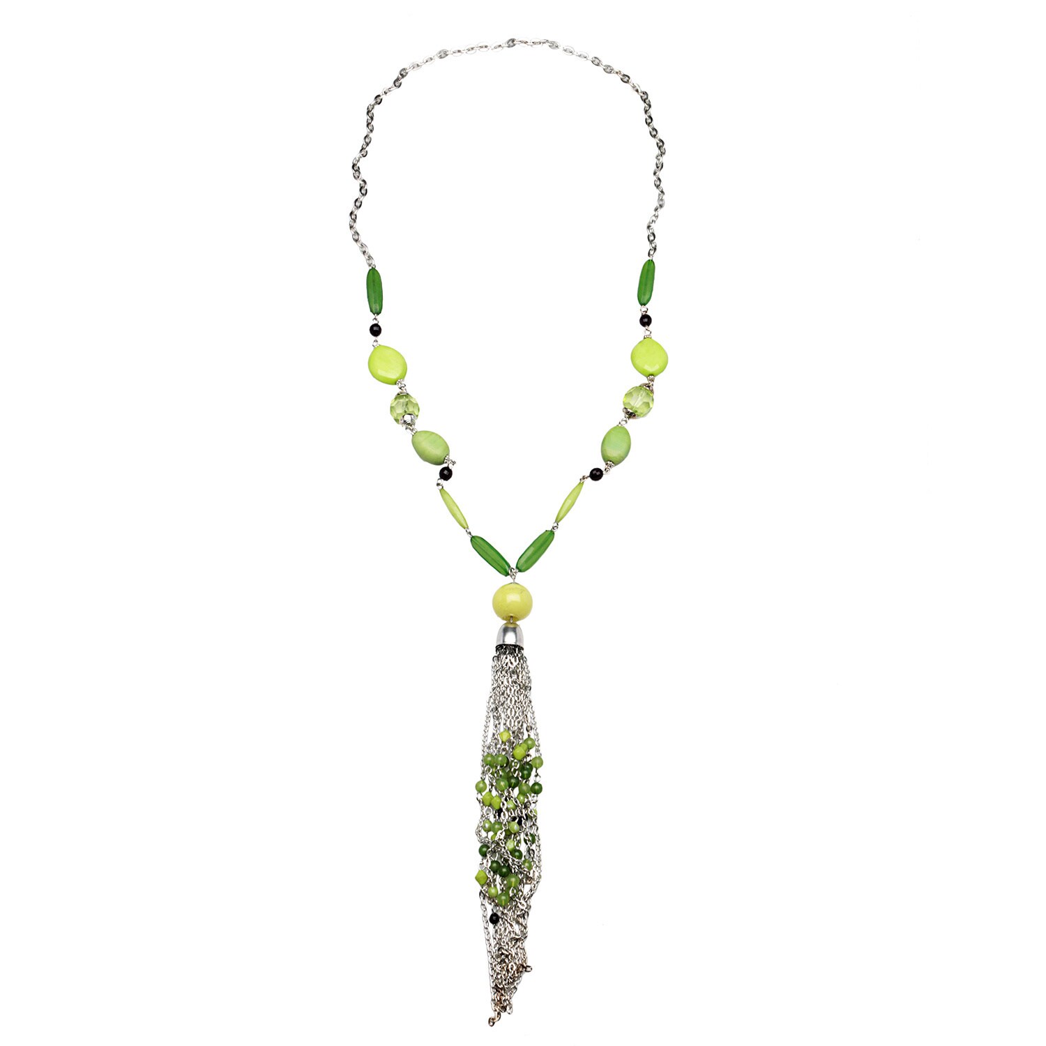 Rolling in the Green Necklace