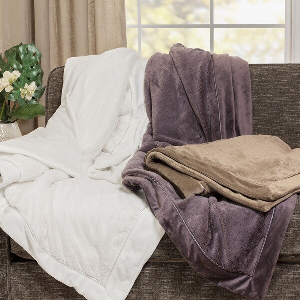 Madison Park Elegance Plush Throw Blanket   Shopping   Great