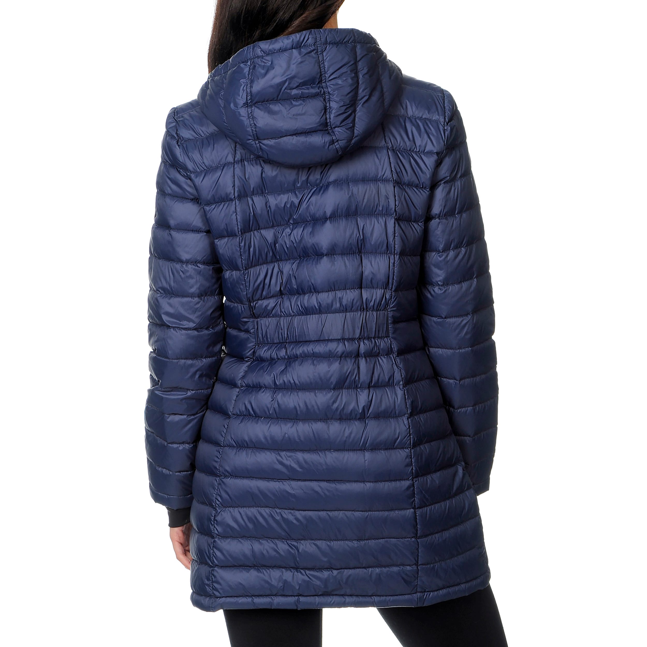 halifax hooded packable down jacket