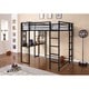 Shop DHP Abode Full Size Metal Loft Bed - Free Shipping Today ...