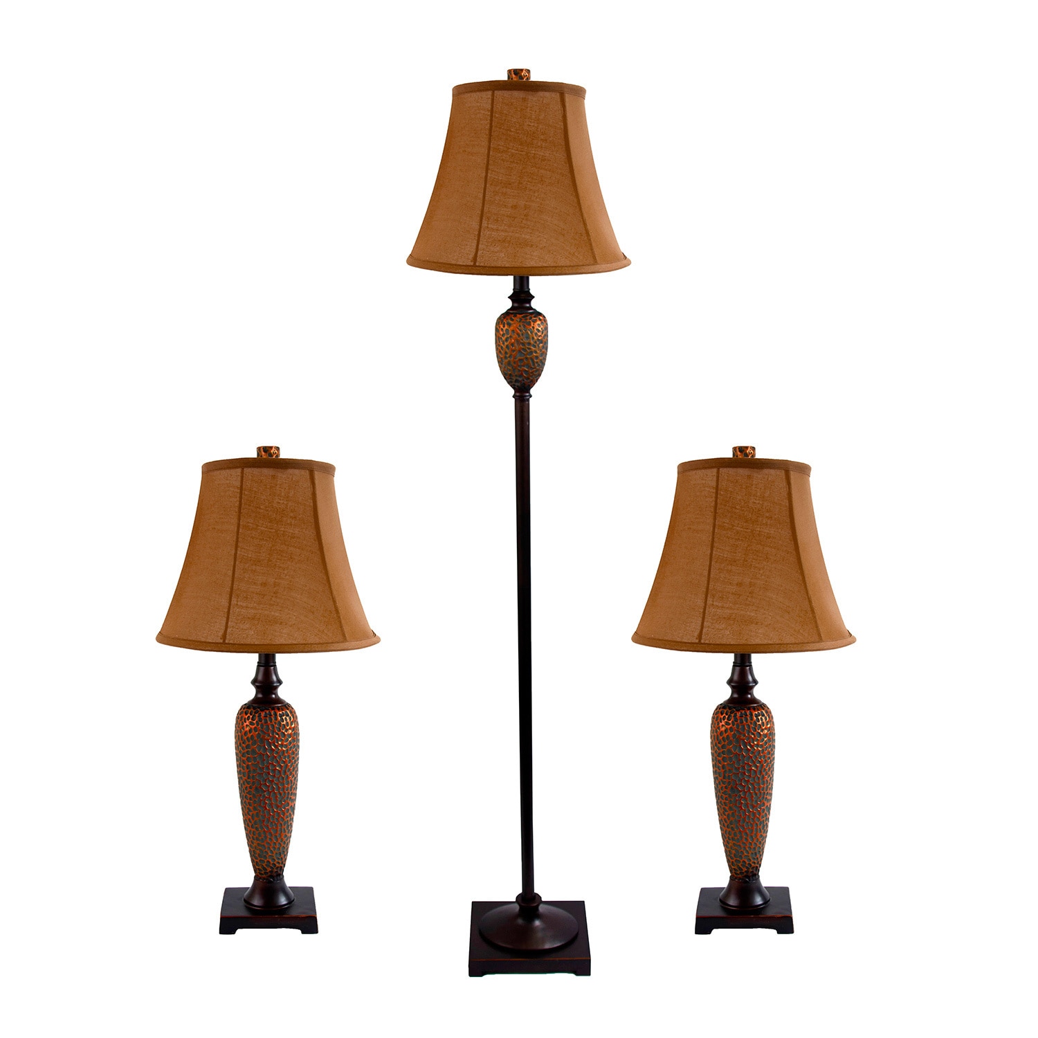 copper bedside lamps
