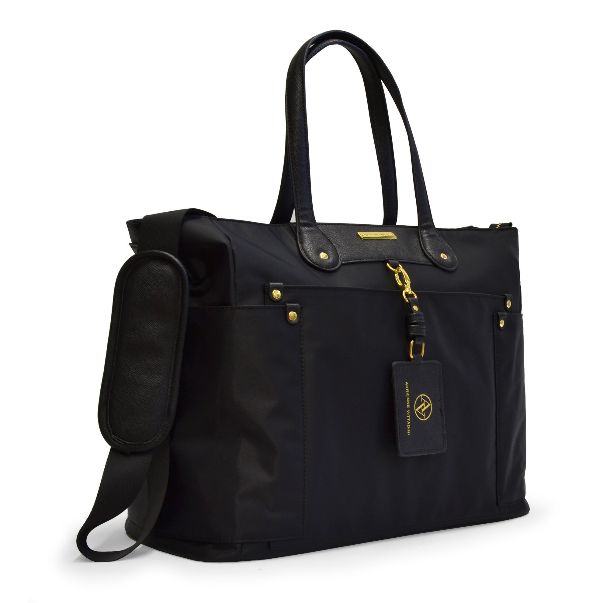 adrienne vittadini laptop tote