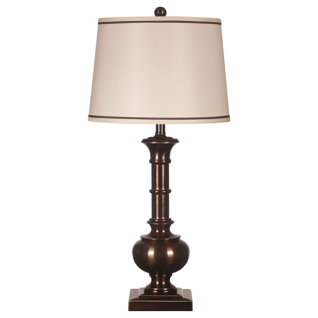 Oakleigh Bronzetone 30 Inch Metal Table Lamps - Set of 2