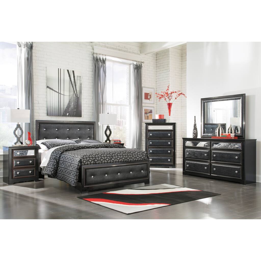 Signature Design by Ashley Alamadyre Black Queen-size Bed
