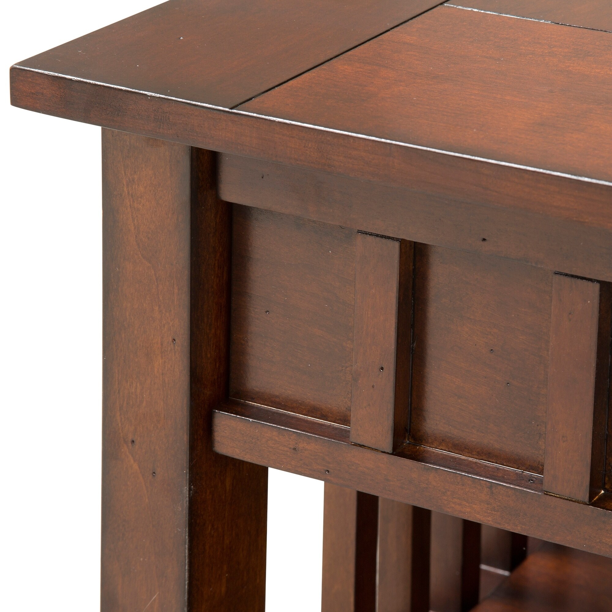 Shop Prairie Hills Satin Cherry End Table On Sale Free