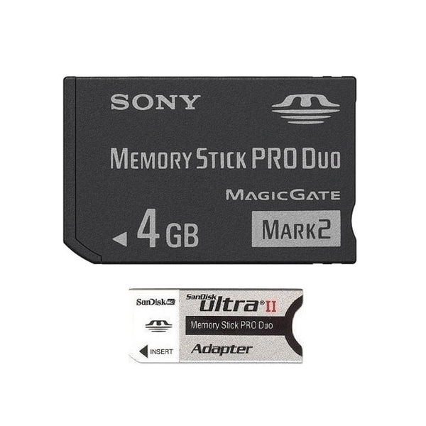 Карта sony memory stick pro duo