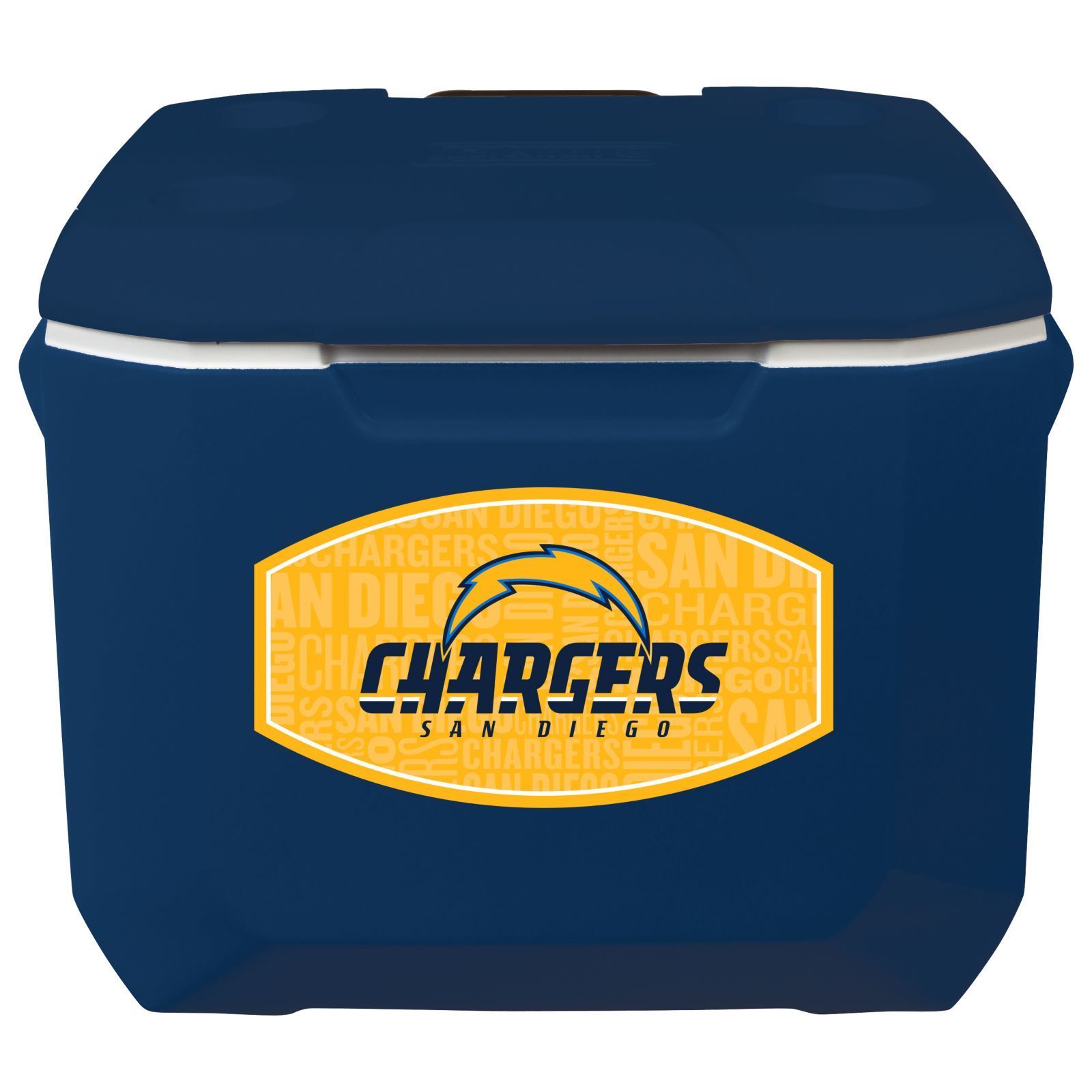 coleman nfl 60 quart wheeled cooler