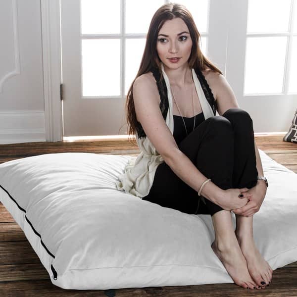 Shop Jaxx 3 5 Large Bean Bag Floor Pillow Free Shipping Today