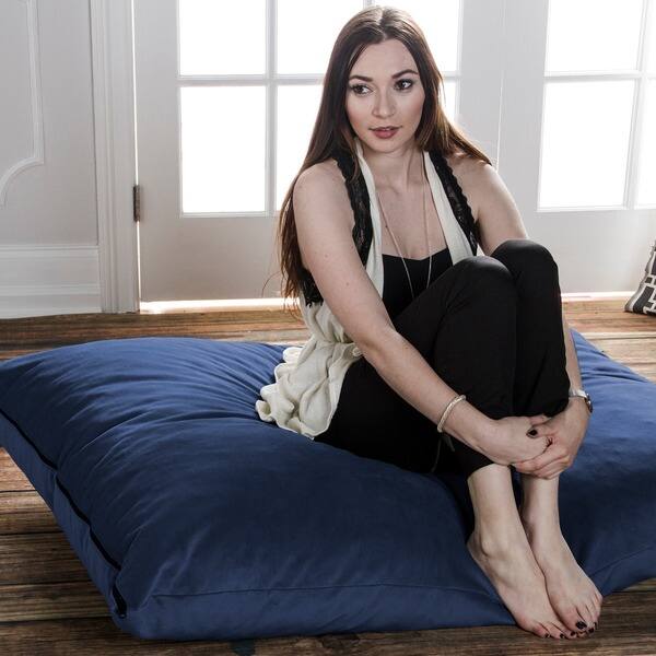 Shop Jaxx 3 5 Large Bean Bag Floor Pillow Free Shipping Today