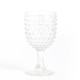 preview thumbnail 1 of 4, Hobnail Water Goblet Glass (set of 6)