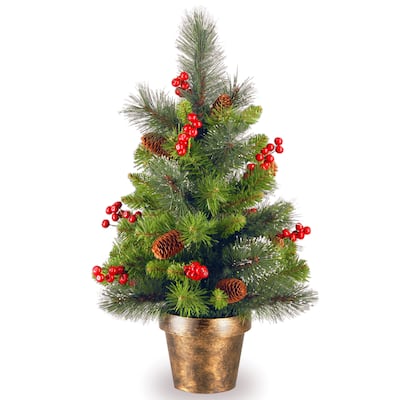 National Tree Company 2 ft. Crestwood Spruce Tree - 2 ft