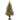 4-foot Glittery Bristle Entrance Tree with Clear Lights