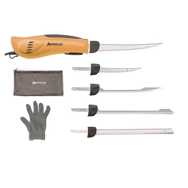 American Angler 32352 Pro EFK with 5 Blades and Glove