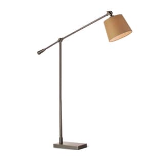 Mr. Lamp and Shade #QF-1624 53 to 61-inch Bronze Adjustable Metal Floor Task Lamp