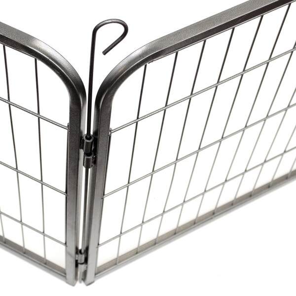 oxgord heavy duty metal tube exercise pet playpen