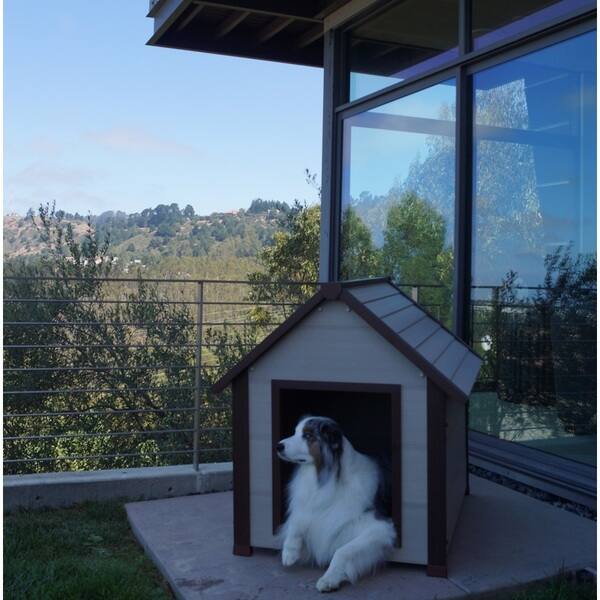 New Age Pet Thermocore Canine Cottage Insulated Dog House Overstock 9427173