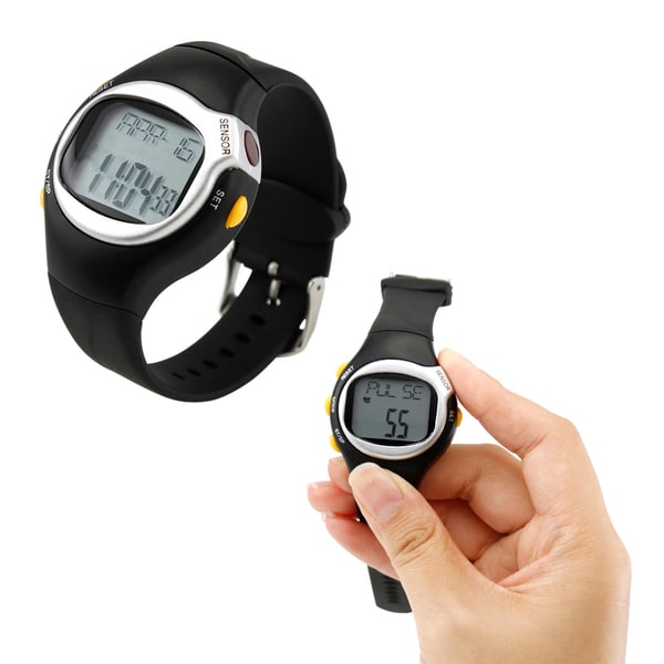 Gearonic LED Pulse Rate Heartbeat Monitor Calories Counter Fitness Watch