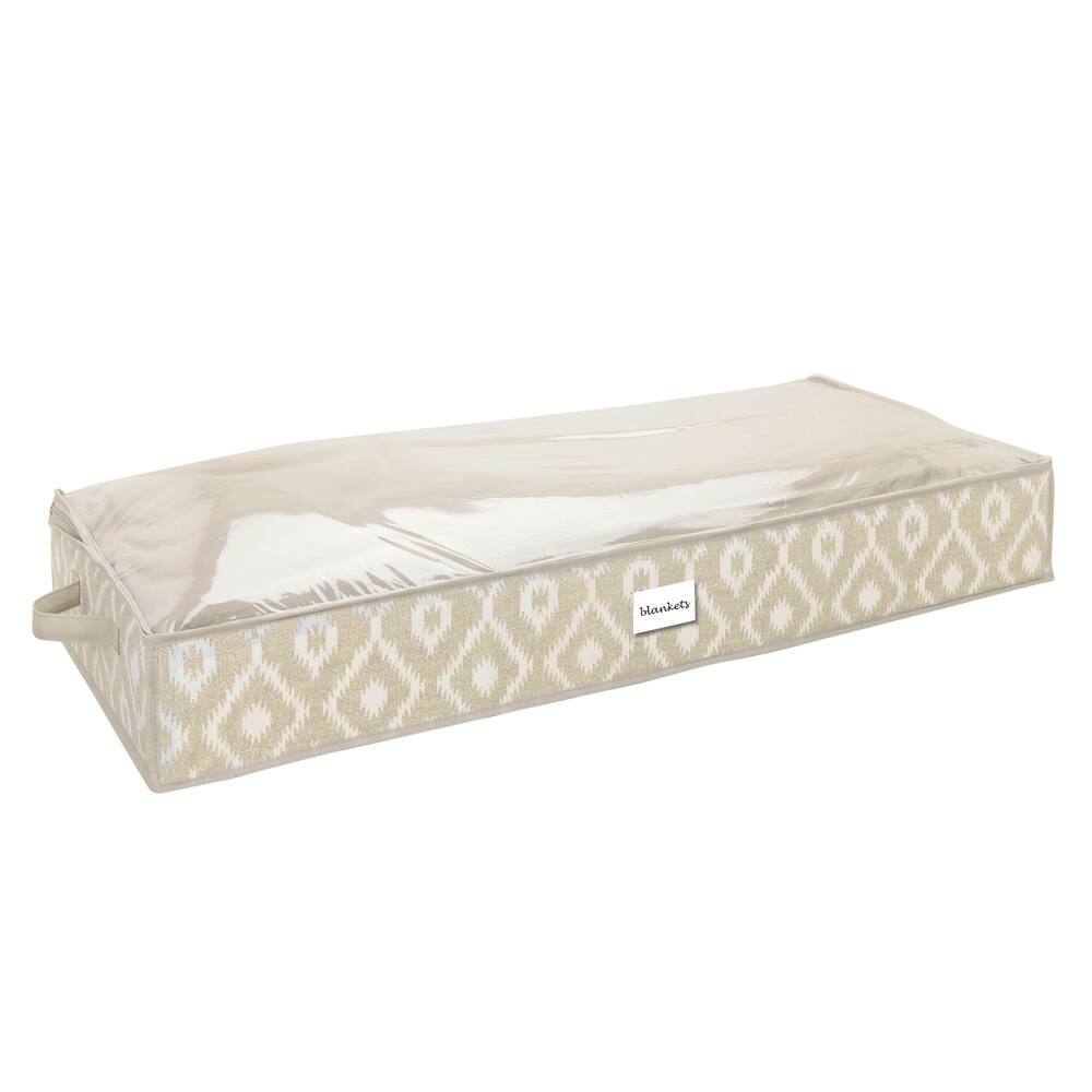 The Macbeth Collection India Faux Jute Under-the-Bed Storage Bag