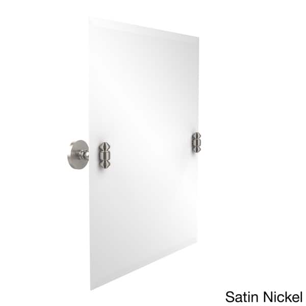 South Beach Collection Beveled Edge Unframed Rectangular Tilt Wall