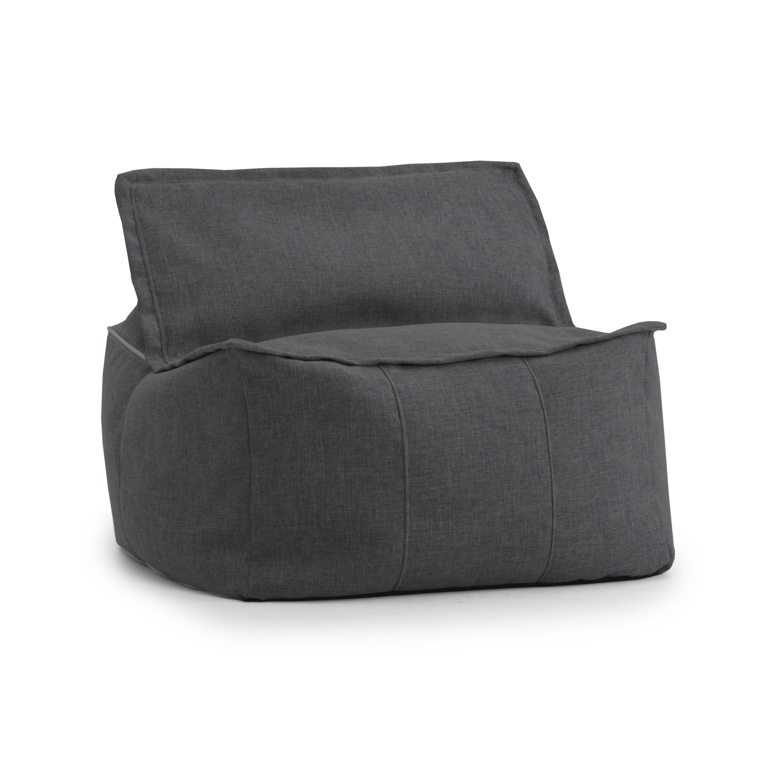 BeanSack Big Joe Lux Zip It Square Bean Bag Chair   Shopping