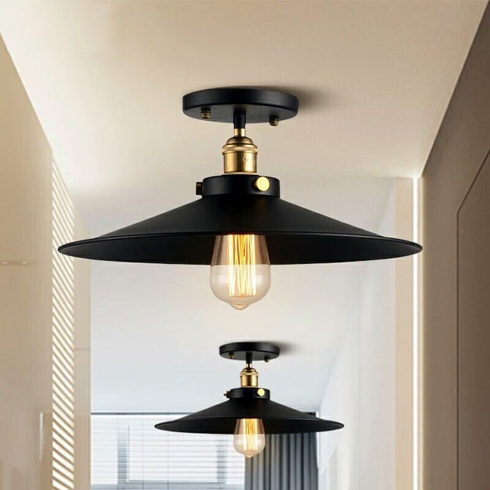 Warehouse of Tiffany Candice 1-light Black Edison Lamp