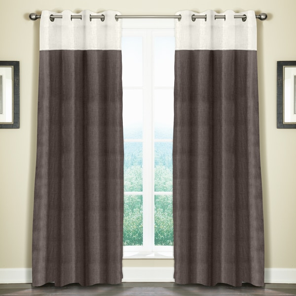 VCNY Westin Interlined Room Darkening Grommet 84 inch Curtain Panel