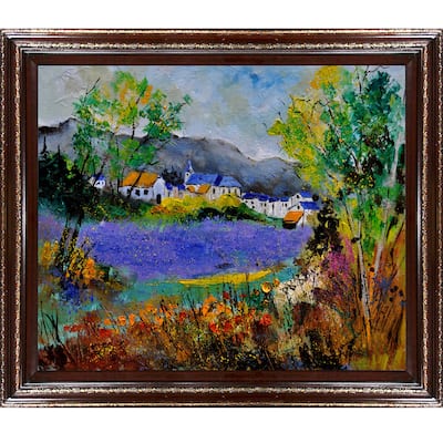 La Pastiche Pol Ledent 'Summer in Sosoye ' Framed Fine Art Print