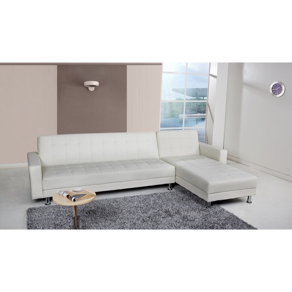 Frankfort White Convertible Sectional Sofa Bed Fdda39c0 Df48 43f7 Bb53 8278294fa15b 600 