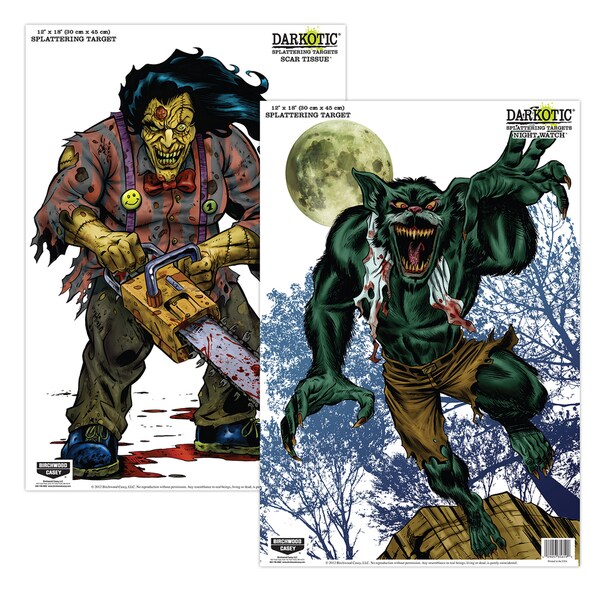 Darkotic Neon Green Scar Tissue/ Night Watch Target Combo Set