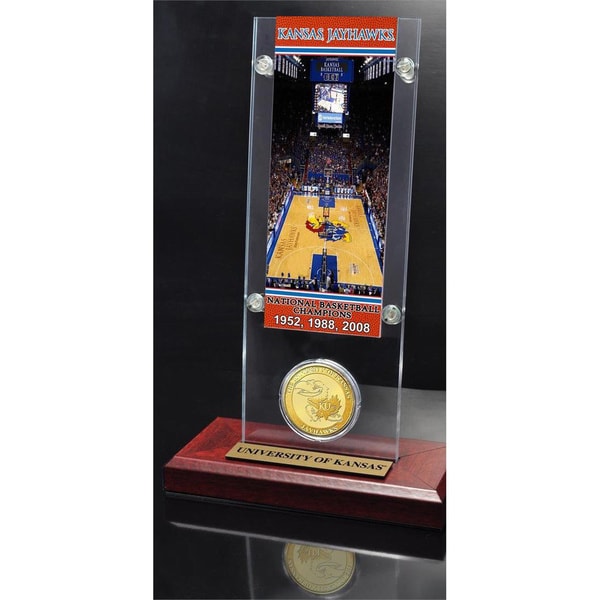 University of Kansas Basketball 3-time National Champs Ticket and