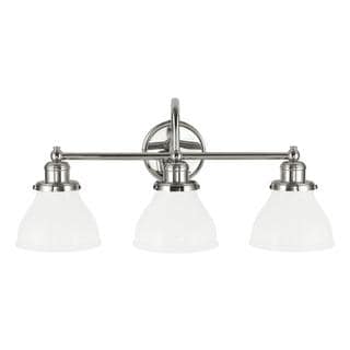 Baxter 3-light Polished Nickel Finish Bath/ Vanity Light - Polished Nickel - Polished Nickel