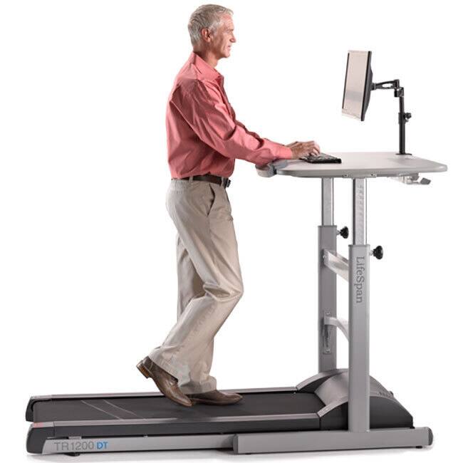 LifeSpan TR1200-DT5 Treadmill Desk - grey