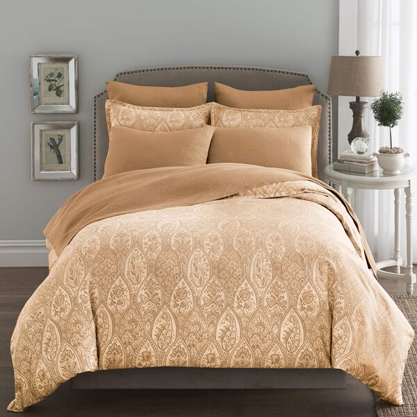 Modern Living Sienna Paisley Cotton Duvet Cover Free Shipping On Modern Living Sienna Paisley Cotton Duvet Cover