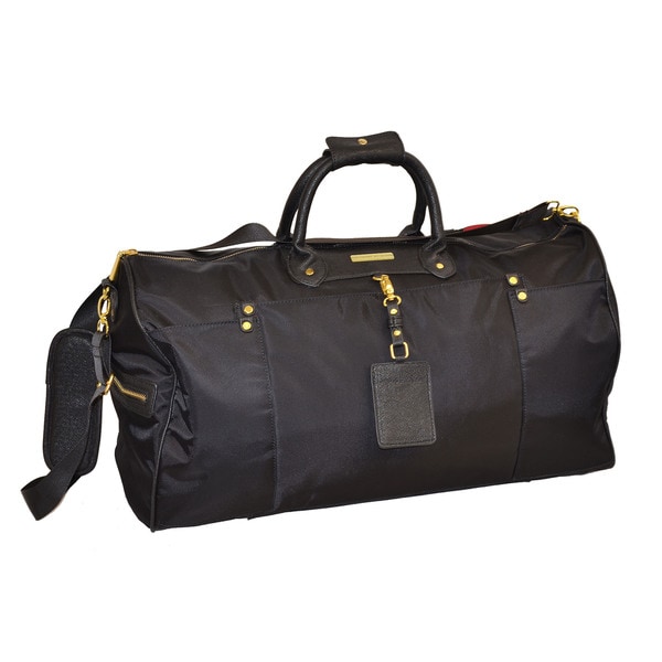 Adrienne Vittadini Weekender Nylon 22 inch Duffle Bag  